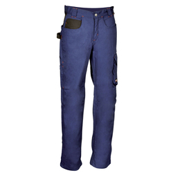 Pantaloni Walklander donna blu navy-nero taglia 50 Cofra