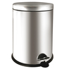 Pattumiera a pedale Bin Basic 12L in acciaio inox