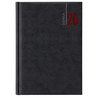 Agenda giornaliera 2026 dim.17x24cm cop. in carta imbottita nero