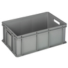 Cassa industriale Europa 60x40x22cm 42L grigio Mobil Plastic