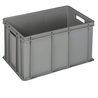 Cassa industriale Europa 60x40x32cm 64L grigio Mobil Plastic