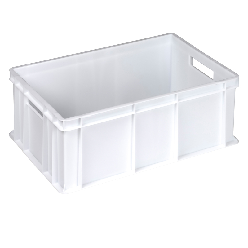Cassa alimentare Europa 60x40x22cm 42L neutro Mobil Plastic