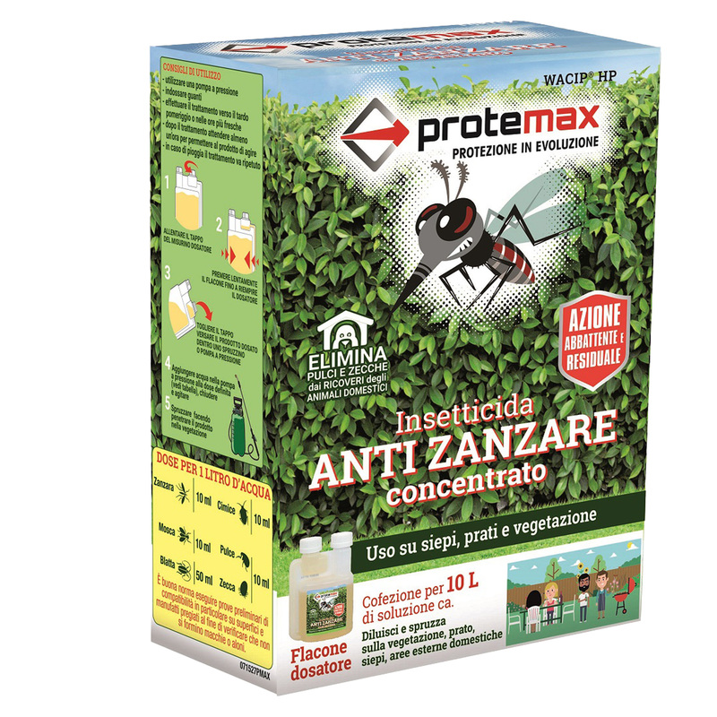 Insetticida antizanzare concentrato 100ml Protemax