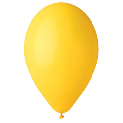Busta 25 palloncini in lattice Ã26cm giallo Big Party