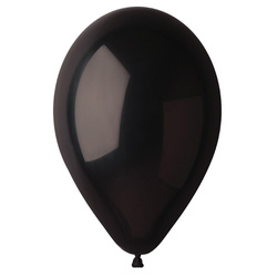 Busta 25 palloncini in lattice Ã26cm nero Big Party