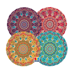8 piatti Ã20cm Mandala Big Party