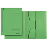 Cartellina 3 lembi verde 24