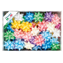 70 stelle nastro liscio 6800 19mmxÃ9cm colori assortiti primavera Brizzolari