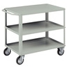 Carrello 3 vasche da 93x60cm grigio