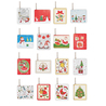 Segnapacco natale c/cordoncino fantasie assortite Sadoch