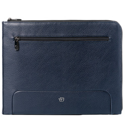 Office bag Gate Trended ecopelle dim. 20x26x2cm blu InTempo