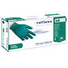 Conf 100 Guanti in nitrile s/polvere R68 taglia S verde Reflexx