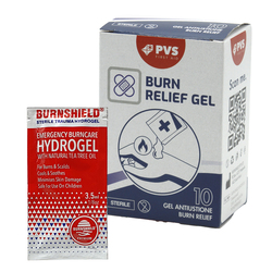 Astuccio 10 bustine gel sterile per ustioni BURNSHIELD 3