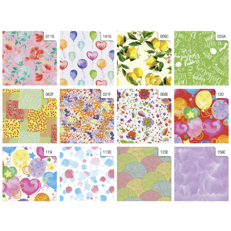 Rotolo carta regalo Primavera 70X200cm Rex Sadoch