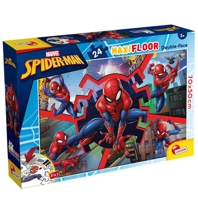 Puzzle Maxi 24pz Marvel "Spiderman" Lisciani