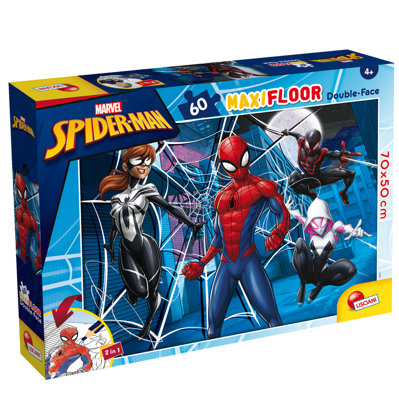 Puzzle Maxi 60pz Marvel "Spiderman" Lisciani