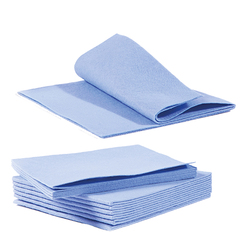 Pack 10 panno multiuso Omni in TNT 40x38cm blu Perfetto
