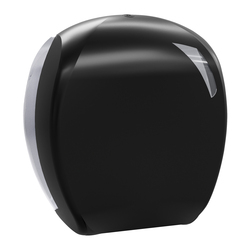 Dispenser carta igienica Mini Jumbo Skin Carbon rotolo Ã 24cm Mar Plast