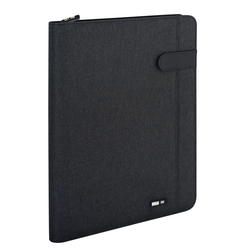 Portablocco Flap tessuto tecnico f.to A4 nero City Time