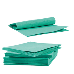 Pack 10 panno multiuso Omni in TNT 40x38cm verde Perfetto