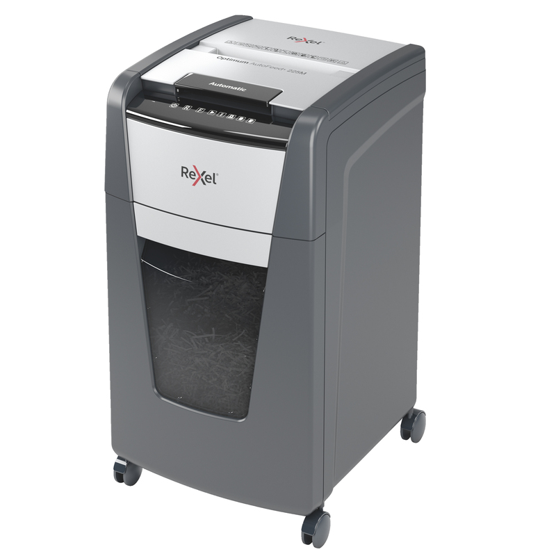 Distruggidocumenti automatico Optimum AutoFeed+ 225M Rexel