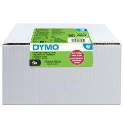 Value Pack 6 rotoli etichette LW DHL102mmx210mm SOLO PER LW5XL Dymo