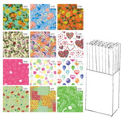 Rotolo carta regalo Primavera 70X200cm Rex Sadoch