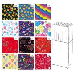 Rotolo carta regalo Fantasia 70X200cm Rex Sadoch