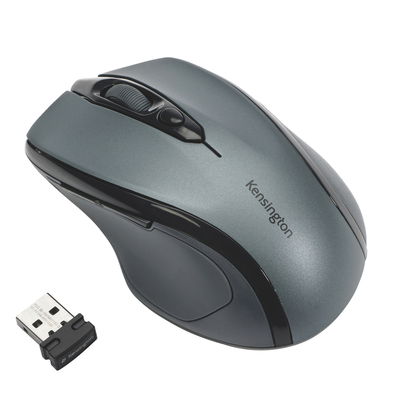 Mouse wireless Pro FitR di medie dimensioni - grigio grafite-Kensington