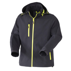 Giubbotto Softshell R Boost tg 2XL antracite/giallo fluo Rossini