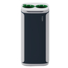 Contenitore per raccolta differenziata Wastee verde/vetro Kobra