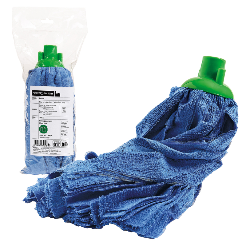 Mop in microfibra Falcon 200gr verde Perfetto
