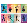 Maxiquaderno A4 80gr 40+2fg 4mm Love Sport Pigna