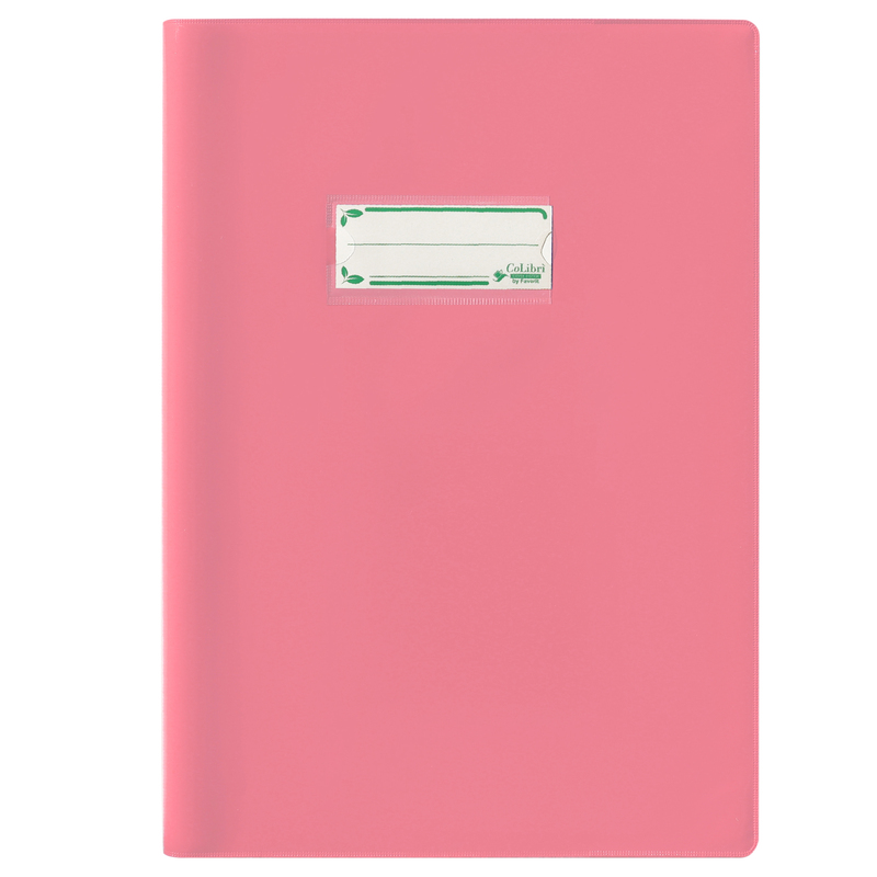 Coprimaxi eco-polietilene laccato 180my f.to A4 rosa ColibrI' by Favorit