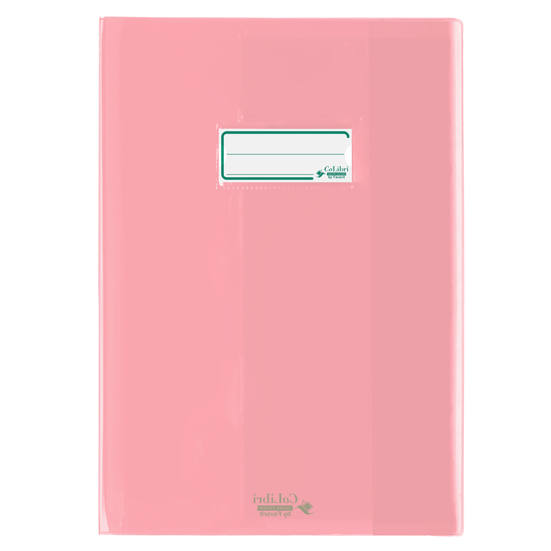 Coprimaxi eco-polietilene trasparente 180my f.to A4 rosa ColibrI' by Favorit