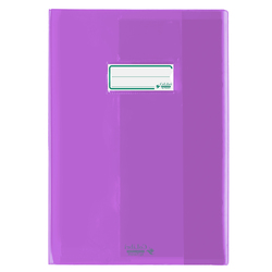 Coprimaxi eco-polietilene trasparente 180my f.to A4 lilla ColibrI' by Favorit