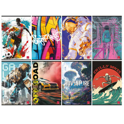 Maxiquaderno A4 80gr 40+2fg 4mm Ragazzo Pigna