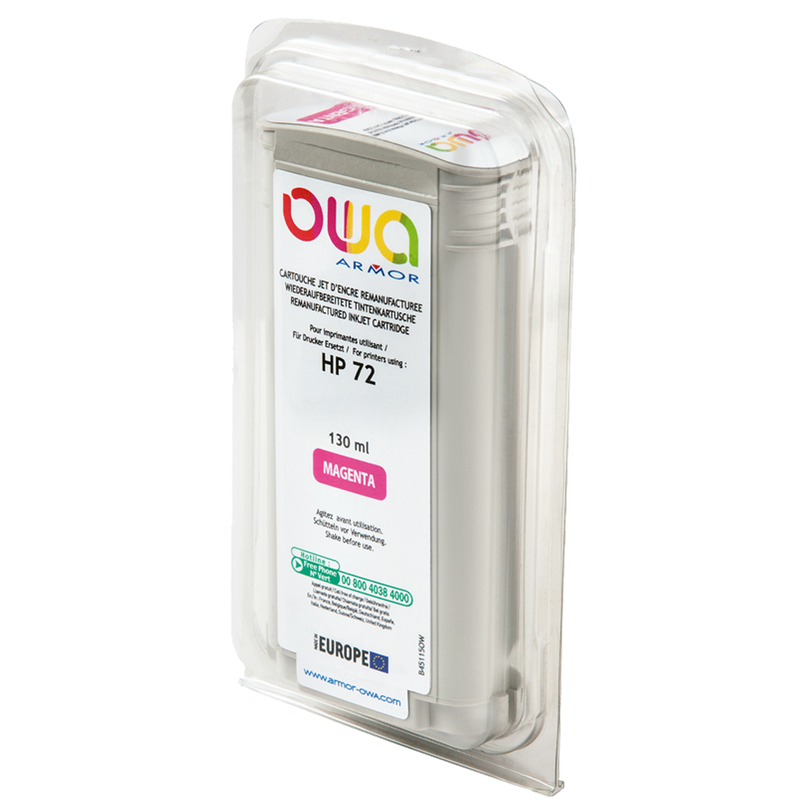 Armor Cartuccia Compatibile  Magenta per Hp 72_130ml