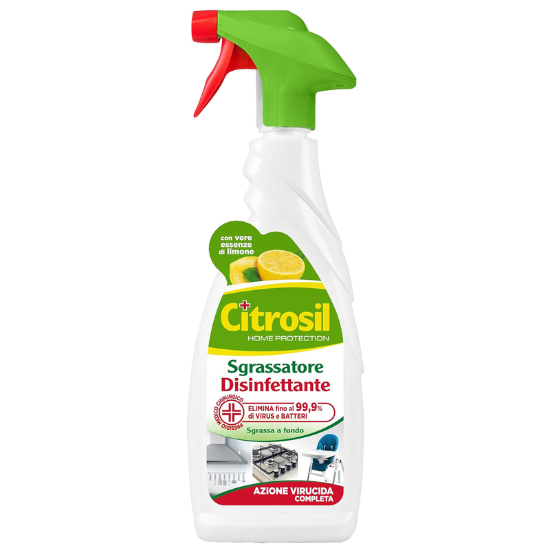 Citrosil sgrassante disinfettante virucida in trigger 650ml Limone