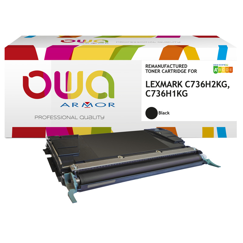 Armor Toner Compatibile per Lexmark C736H1KG Nero_12.000 pag