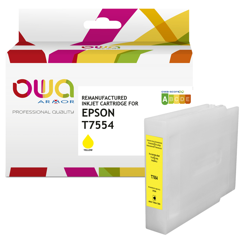 Armor Cartuccia Compatibile Giallo per Epson T7554
