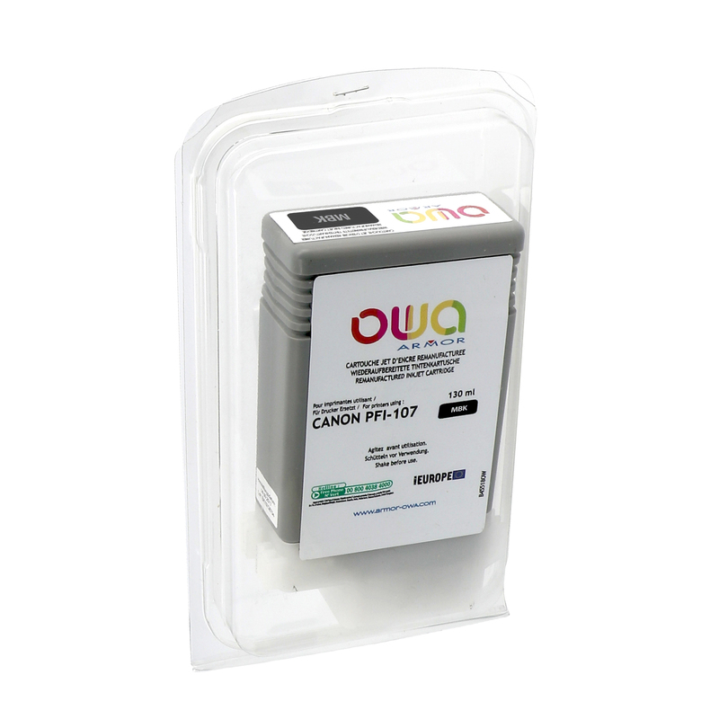 Armor Cartuccia Nero matte per Canon PFI-107