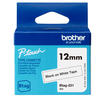 Brother Nastro BTAG231  da 12MM nero su bianco - lunghezza 4 m