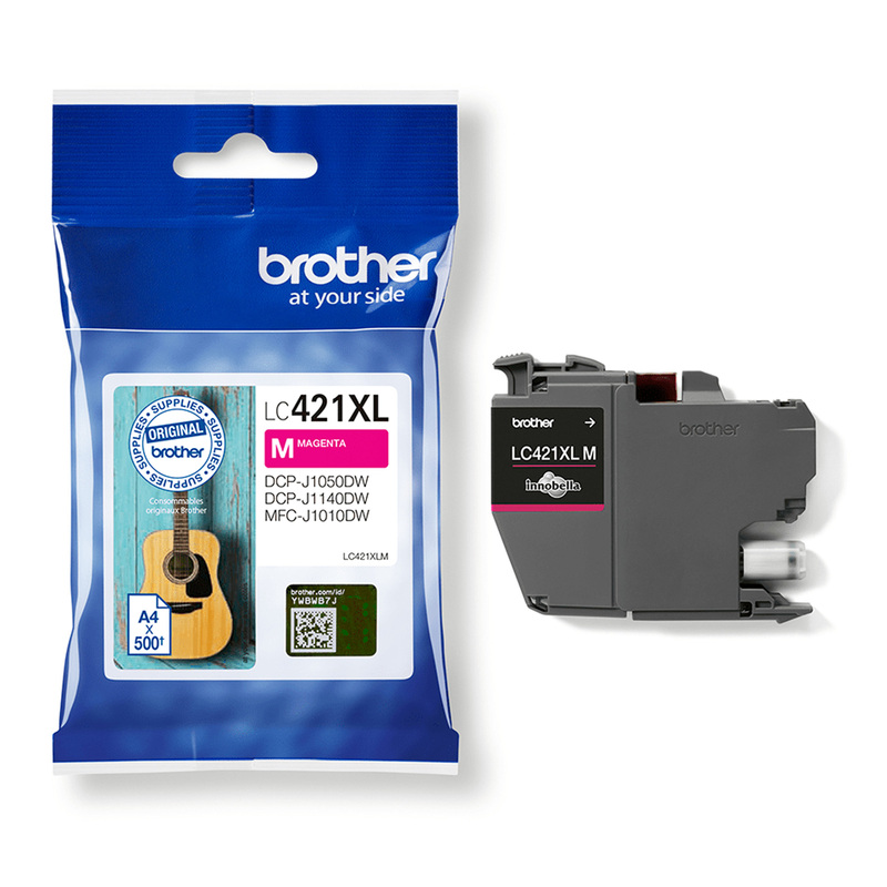 Brother Cartuccia Magenta da 500 pagine per DCPJ1050DW e MFCJ1010DW