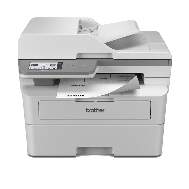 Multifunzione laser monocromatica a 34 ppm con duplex in stampa e copia.