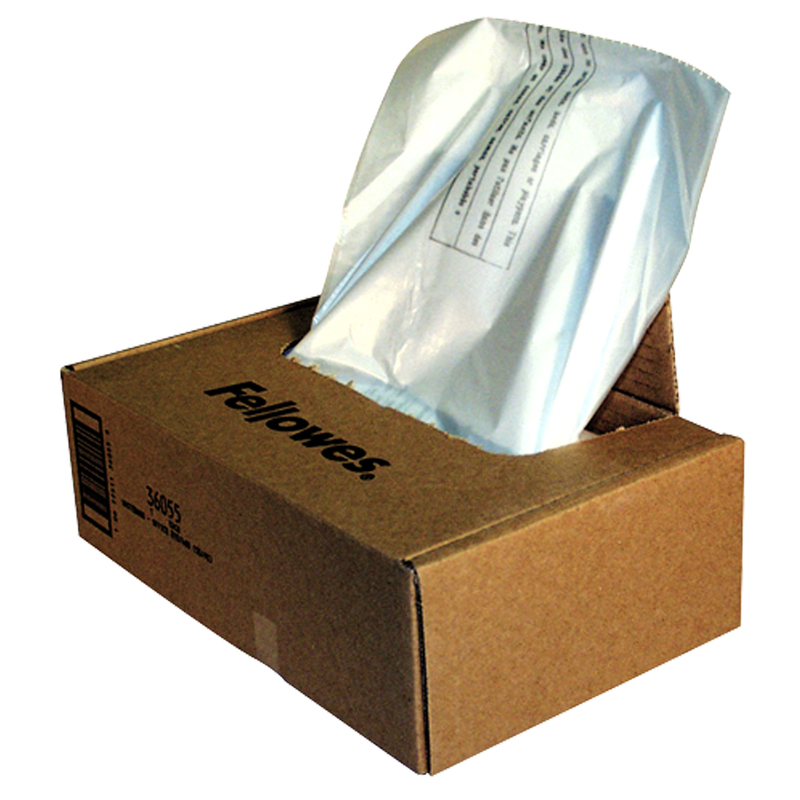 Conf. 50 Sacchetti per Distruggidocumenti 121/143lt Fellowes