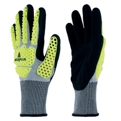 Guanto antiurto EOS NOCUT VV909 tg. 08 giallo fluo/grigio Deltaplus
