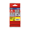 NASTRO BROTHER TZ-eS641 18MMx8MT NERO/GIALLO ADESIVO RESISTENTE