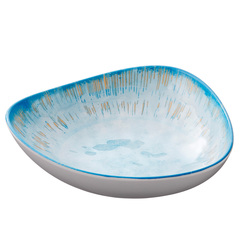 Ciotola triangolare Linea Oceano 18,5x6cm melamina Leone