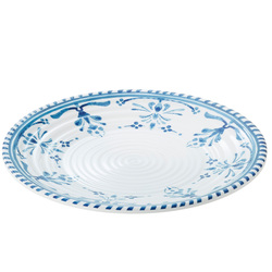 Piatto piano Linea Zante D35,5x3cm melamina Leone